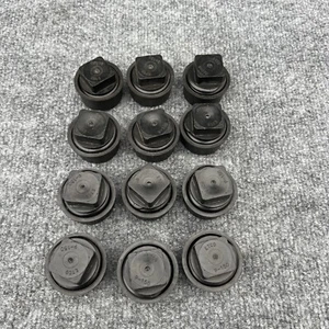 Lot of 12 - Etco P-150  1-1/2 T-CONE Cleanout Repair PLUG  Black New - Picture 1 of 21