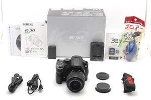 14,778 Shutter Count 【MINT】 Pentax K-30 Digital SLR Camera 18-55mm Lens Japan - Picture 1 of 9