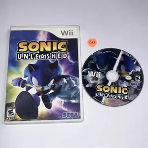Sonic Unleashed (Nintendo Wii, 2008) Game & Case 28Q - Picture 1 of 2