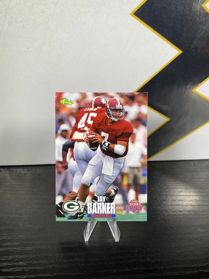 Jay Barker 1995 Classic NFL Rookies #86 Green Bay Packers Card - Image 1 of 1