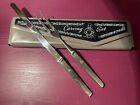 Mid Century Modern Italy Stainless Steel Carving Knife And Fork Original Case