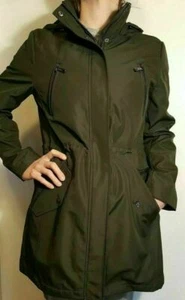 Kenneth Cole Reaction Women's Coat Olive XX-Large - Picture 1 of 2
