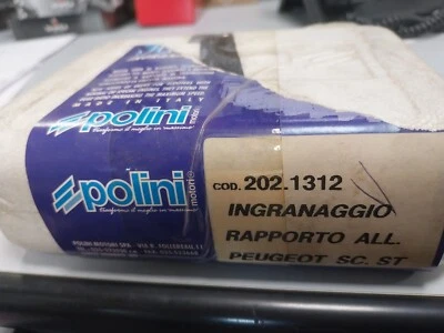 Polini 202.1312 ingranaggio rapporto all. Peugeot SC. ST - Immagine 1 di 2
