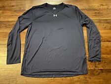 Under Armour UA Men’s UA Tech Long Sleeve T-Shirt X-Large XL 1376843 Navy Blue