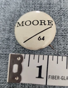 Vintage Dan Moore Governor North Carolina Pinback Pin Political Button - Picture 1 of 3