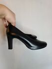 Tamaris Black Court Shoe Size 8 41 - Very Good Condition