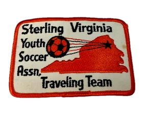 Asociación de Fútbol Juvenil Sterling Virginia Parche deportivo de recuerdo para equipo viajero - Imagen 1 de 7