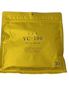 The VC-100 GESICHTSMASKE mit Vitamin C Derivat 30 Blatt, Made in Japan Neu - Bild 1 von 8