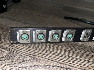 1RU Custom Broadcast Interface Panel w/ Switchcraft XLR A Power 1 U 1 RU - Picture 1 of 5