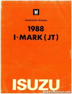 1988 Isuzu Imark 88 Workshop Manual - Picture 1 of 1