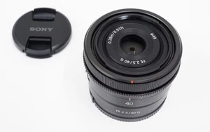 SONY Single Focus Lens SEL40F25G FE 40mm F2.5 G SONY E Mount - Picture 1 of 1