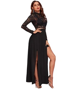 sweatyrock womens sexy sheer lace Long sleeves Used Once For Pictures - Picture 1 of 4