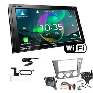 JVC Autoradio WiFi Apple CarPlay Android für Subaru Legacy IV 2005-2009 schwarz - Bild 1 von 7