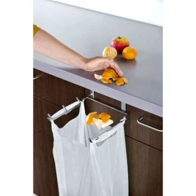 WENKO Tür Müllsackhalter Halter Müllbeutel Mülleimer Abfalleimer Abfallsammler - Bild 1 von 3