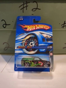 2006 Hot Wheels Spy Force Boom Box #076 - Picture 1 of 4