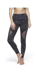 Leggings Sam Edelman donna taglia XS maglia diamantata blu nuvola sportivi nuovi con etichette - Foto 1 di 8
