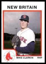 1987 ProCards Mike Clarkin New Britain Red Sox #763