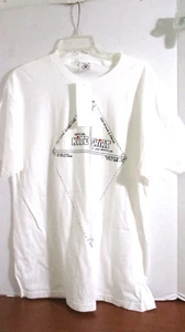 CAMISETA DÍA LLUVIOSO~Delta~Camiseta Cometa Oficial Blanca~Grande Hombre~NUEVA CON ETIQUETAS - Imagen 1 de 4