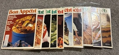 BON APPETIT 1981 Magazines LOT of 10 VTG Issues -  1981- VGC - Image 1 of 4