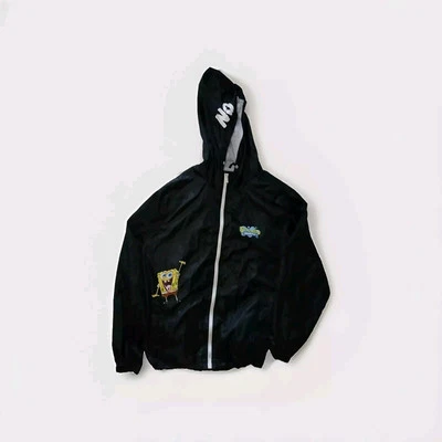 Members Only x Nickelodeon Bob Esponja Pantalones Cuadrados Cremallera Chaqueta XL Foto 1 de 4