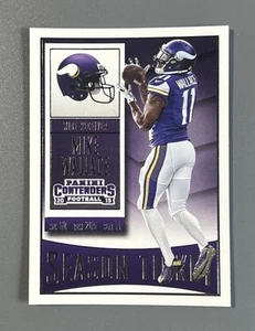 2015 Panini Contenders Football Mike Wallace Minnesota Vikings #72 - Picture 1 of 2
