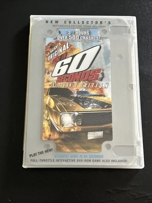 H.B. Halicki's Original Gone In 60 Seconds Collectors Edition DVD With Inserts - Image 1 of 3