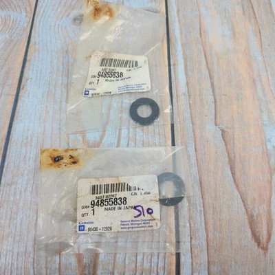 2x GM 94855838 For Pontiac Vibe Chevrolet Prizm Engine Oil Drain Plug Gaskets OE - Image 1 of 4