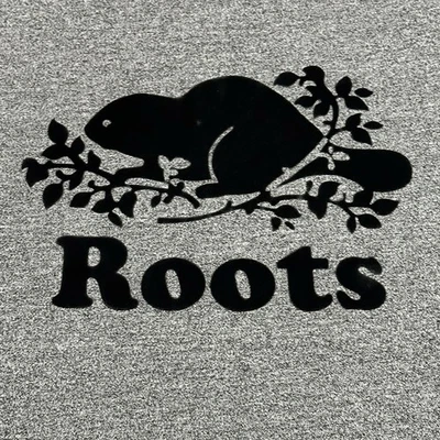 Camisa Raots Adulto Hombre XXL Canada Beaver Orgánica Cooper Gráfico Gris Negro Camiseta Foto 1 de 4