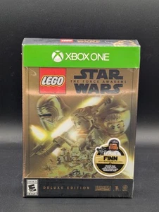 LEGO Star Wars The Force Awakens Deluxe Edition Xbox One w/Finn Minifigure NEW - Picture 1 of 6