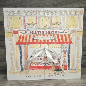 Williams Sonoma Holiday Baking Advent Calendar 24 Days of Baking Cookies - Picture 1 of 13