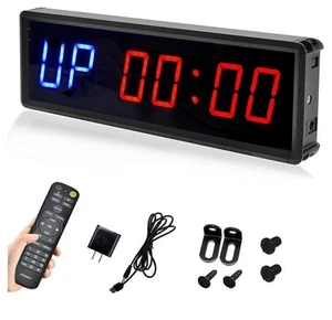 BTBSign LED Interval Timer Count Down/Up Clock Stopwatch w/ Remote C1 Open box - Picture 1 of 3