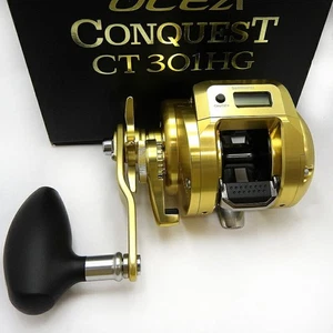 Excelente carrete de cebo Shimano Ocea Conquest CT301HG usado JP - Imagen 1 de 3