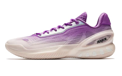 Zapatos de baloncesto ANTA ZAP 3 'blanco púrpura' para hombre talla 6,5 Donte DiVincenzo Foto 1 de 4