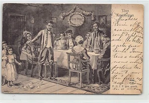 JUDAICA - The Jewish Life in Germany - Knaslegen, literally the placement of a f - Picture 1 of 2