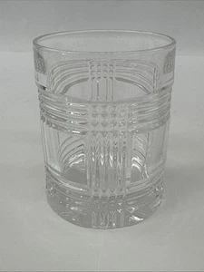 Ralph Lauren Old Fashioned Lowball Whiskey Glas Kristall Glen Plaid GUC - Bild 1 von 13