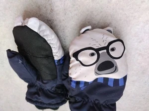Funny vintage children's mittens - Picture 1 of 4