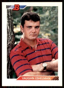 1992 Bowman Vaughn Eshelman Rookie Baltimore Orioles #318