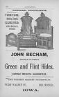 Beemer Bros., Chicago - John Becham, Des Moines, Iowa - 1877 