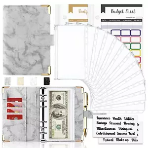 Budget Binder Cash Envelopes for Budgeting Money Organizer Cash 28Pcs Binder ... - Picture 1 of 7