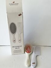 T3 Detangle Duo Brush Set / Detangling Brush and Shower Comb Set Boxed