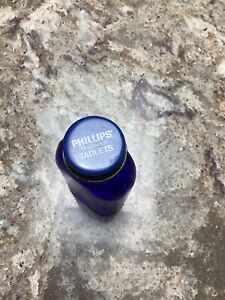 Vintage Phillips Milk of Magnesia Bottle With Lid