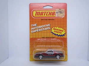 Matchbox 1984 DODGE DAYTONA TURBO Z #28/75 Superfast 8 dot wheels MINT US Card - Picture 1 of 10