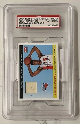Bernard Robinson | PSA 2004 Corp Archive Fleer Tradition Throwback Threads Foto 1 de 2