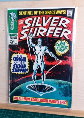 Silver Surfer #1 (1968) Marvel Silver-Age - Low Grade - Looks Better - Image 1 of 4