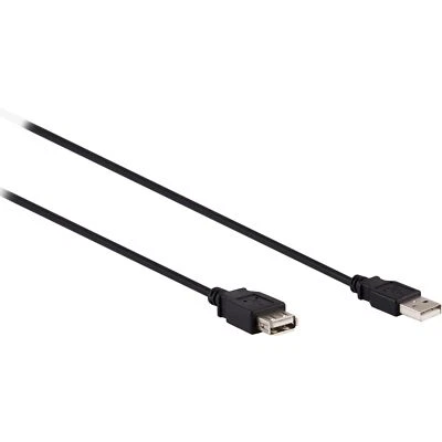 Ativa® USB 2.0 Extension Cable, 6’, Black, 26858 - Image 1 of 4