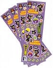 4 sheets Recollections HAPPY HALLOWEEN Skeleton Skull Witch Crossbones PPL