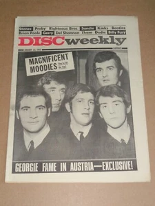 Disc - January 23 1965 Moody Blues cover (Billy Fury/Stones/Kinks/Georgie Fame) - Picture 1 of 1