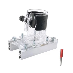 Holzbearbeitung Oberfräse Basis 2 in 1 Befestigung Schlitz Halterung für Holzbearbeitung - Bild 1 von 13