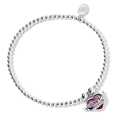 Harry Potter Sterling Silver Swarovski Bracelet Love Potion - Immagine 1 di 2