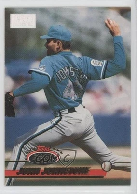 1993 Topps Stadium Club 1st Day Issue John Johnstone #734 Rookie RC - Image 1 of 2